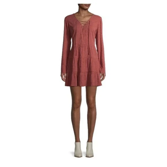 no boundaries long sleeve dress No Boundaries Off-The-Shoulder Long Sleeve Mini Dress, Women's